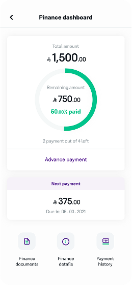 Download app fragment secondary image